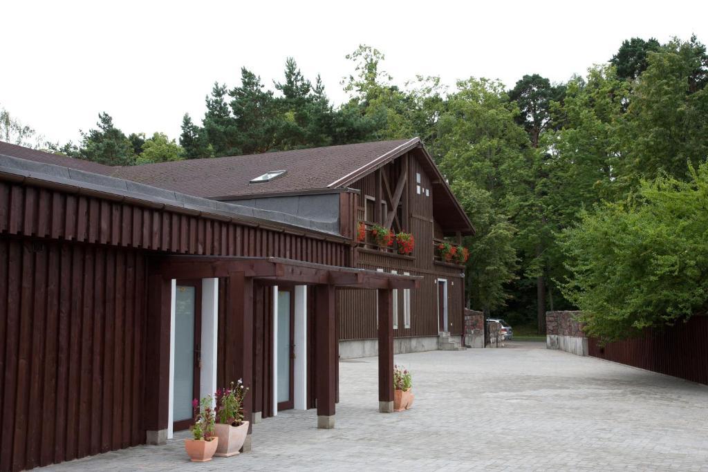 Hotel Pusu Paunksneje Palanga Exterior photo